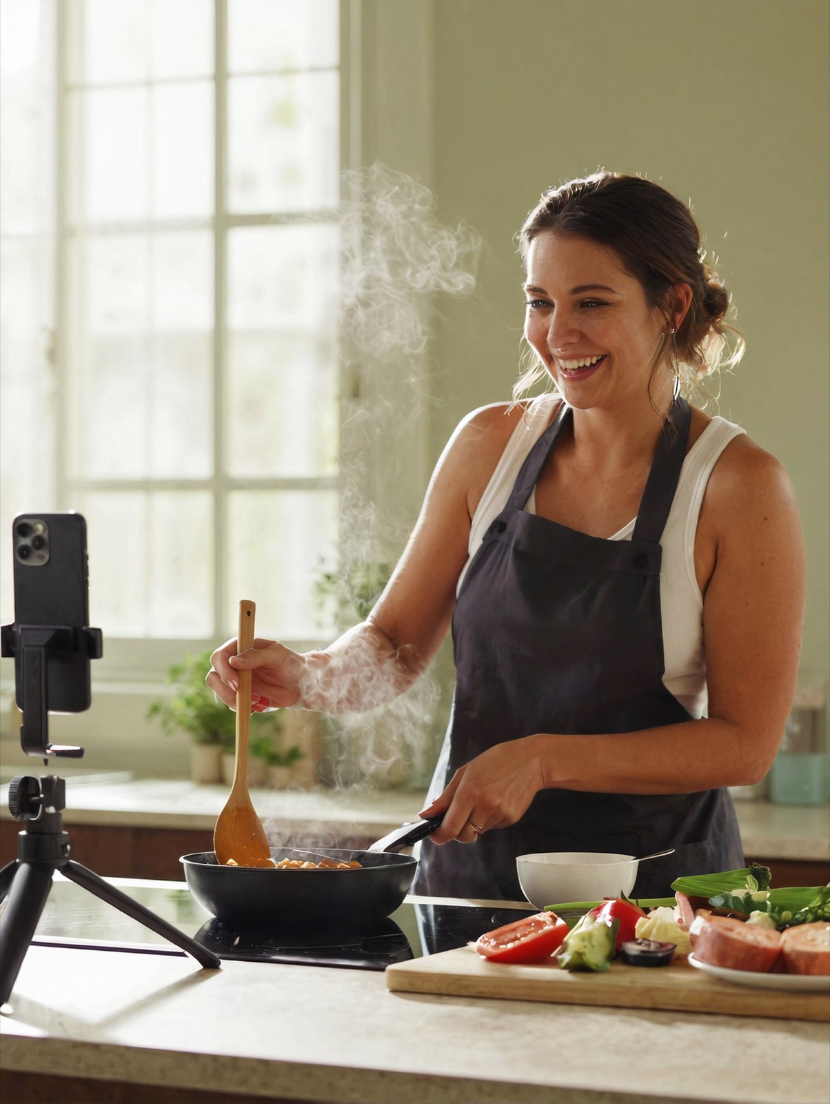 Cozinha em Live