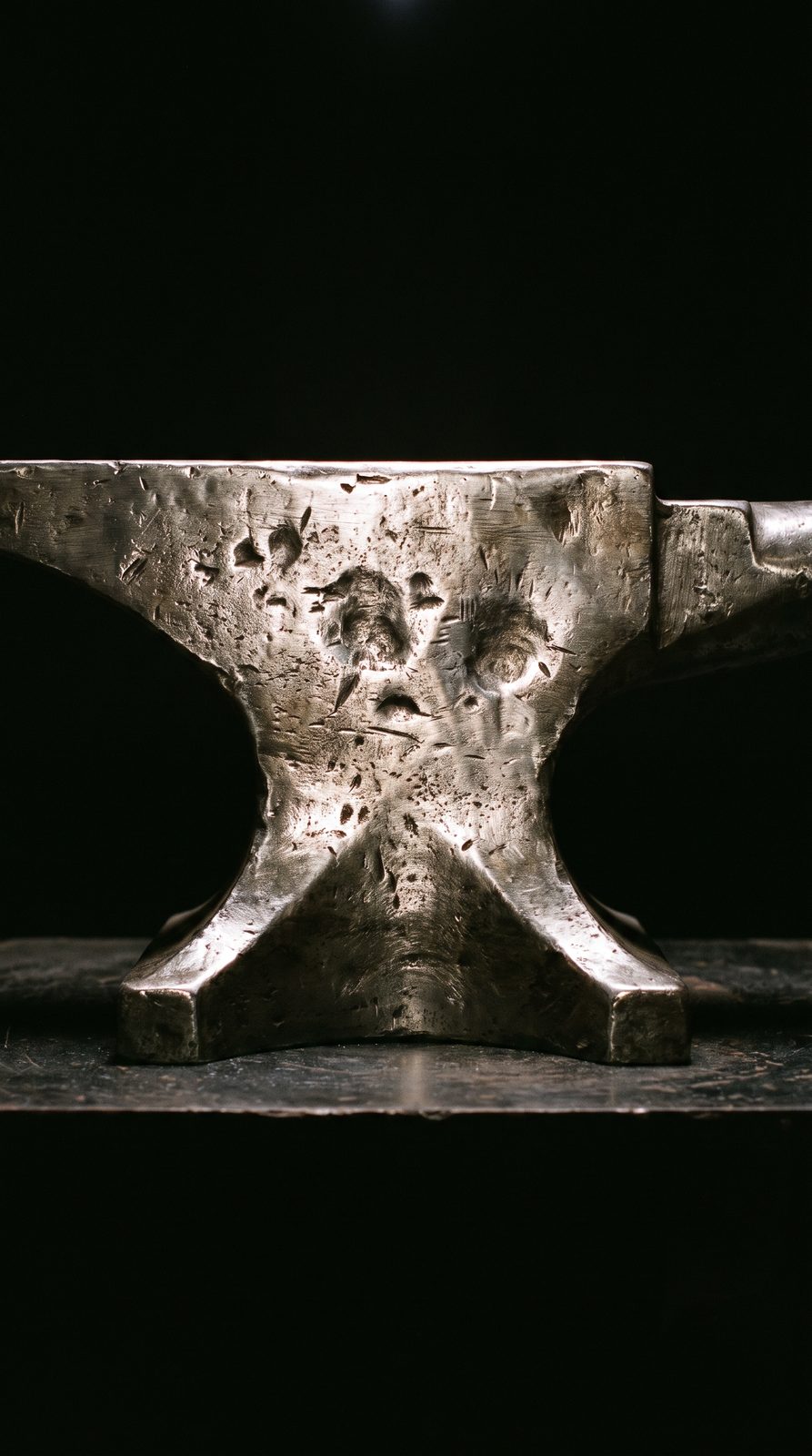 Polished Anvil Face