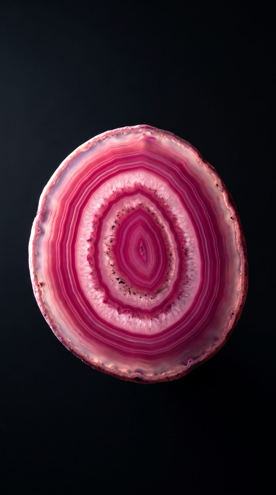 Sliced Pink Mineral Slab