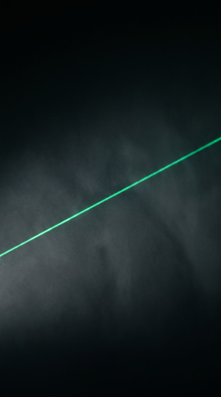 Laser Beam in Haze