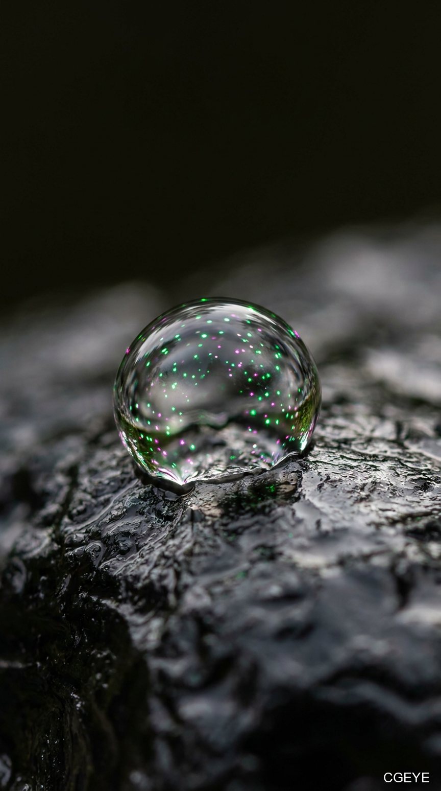 CGEYE pack preview — dewdrop on glass