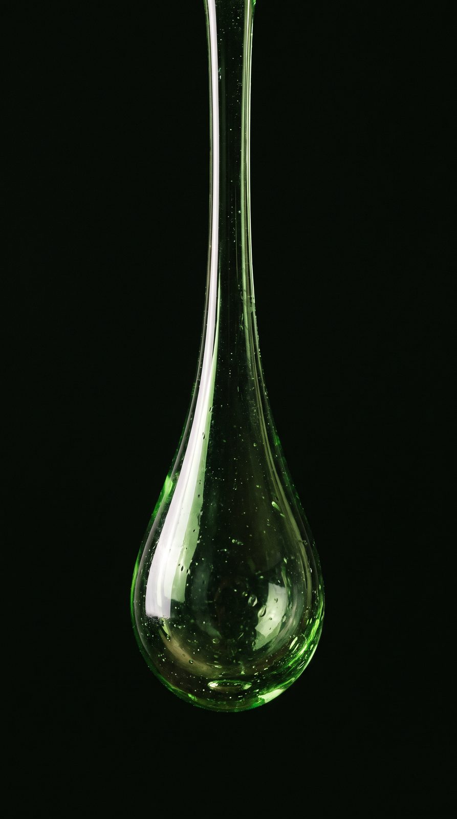 Vidro Verde Fundido